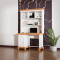London Single Hutch Desk