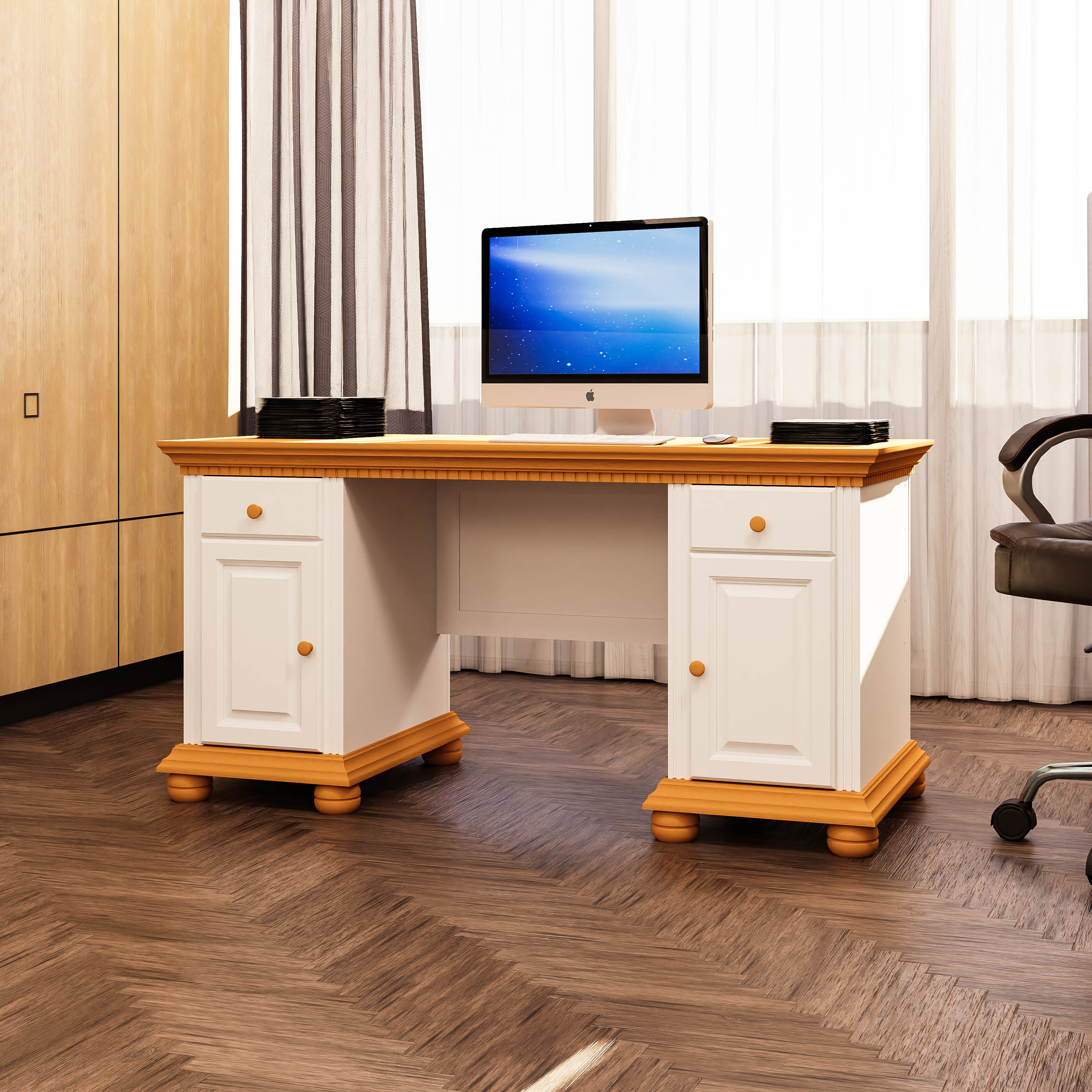 London Double Desk