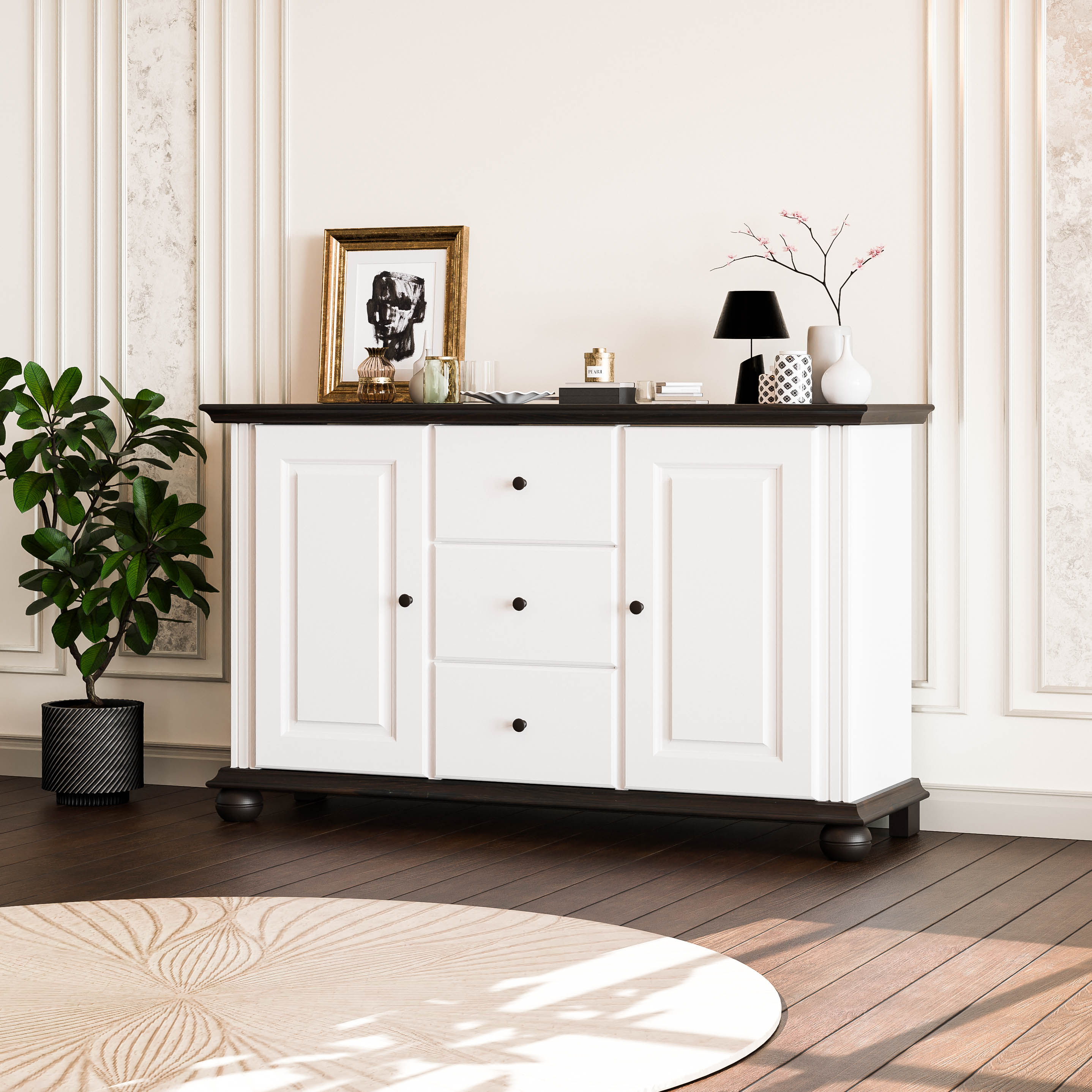 Oxford  Sideboard 2-Door & 3-Drawer