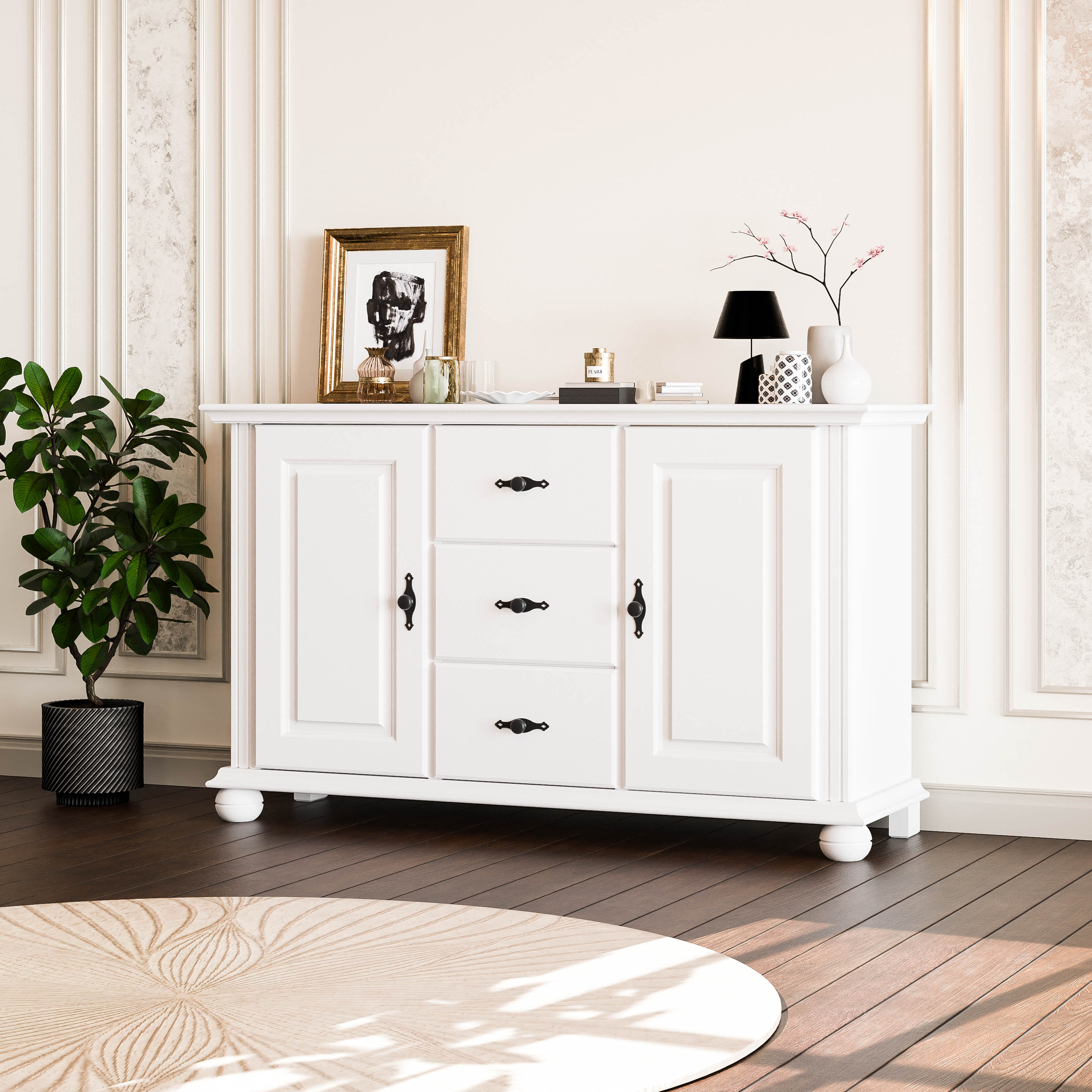 Oxford  Sideboard 2-Door & 3-Drawer
