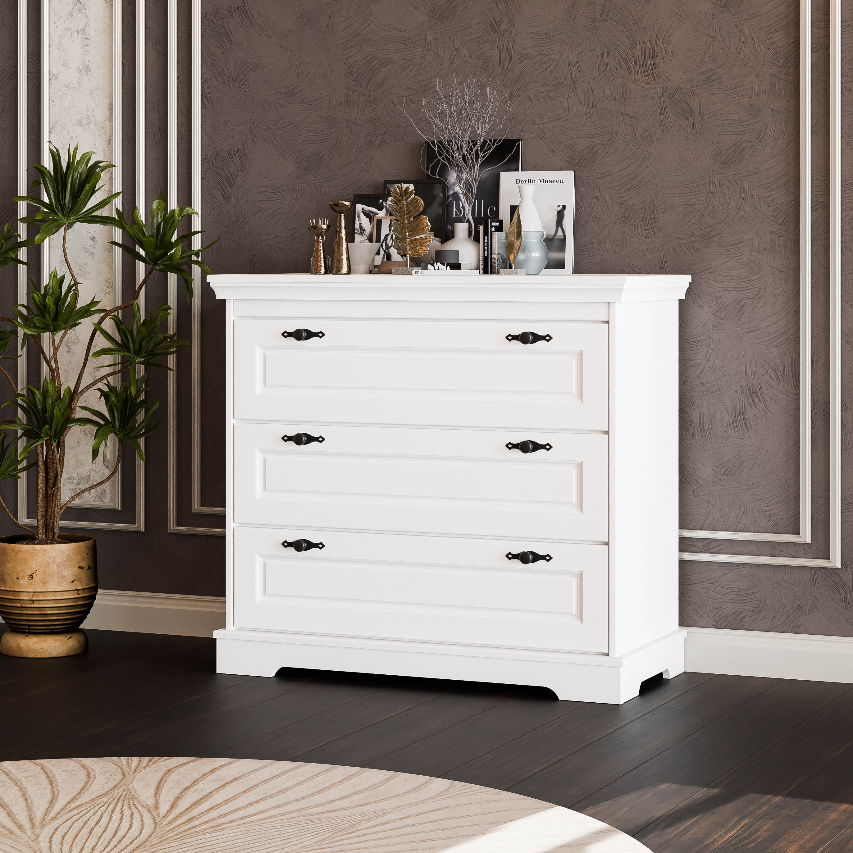 Cambridge 3-Drawer Chest of Drawers