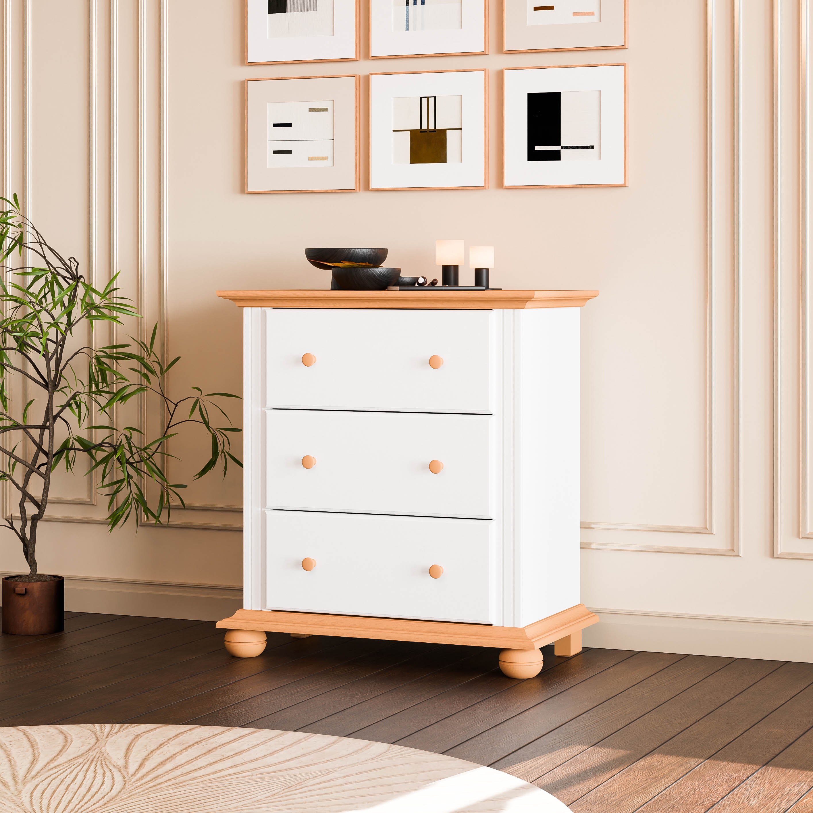 Oxford 3-Drawer Chest of Drawers