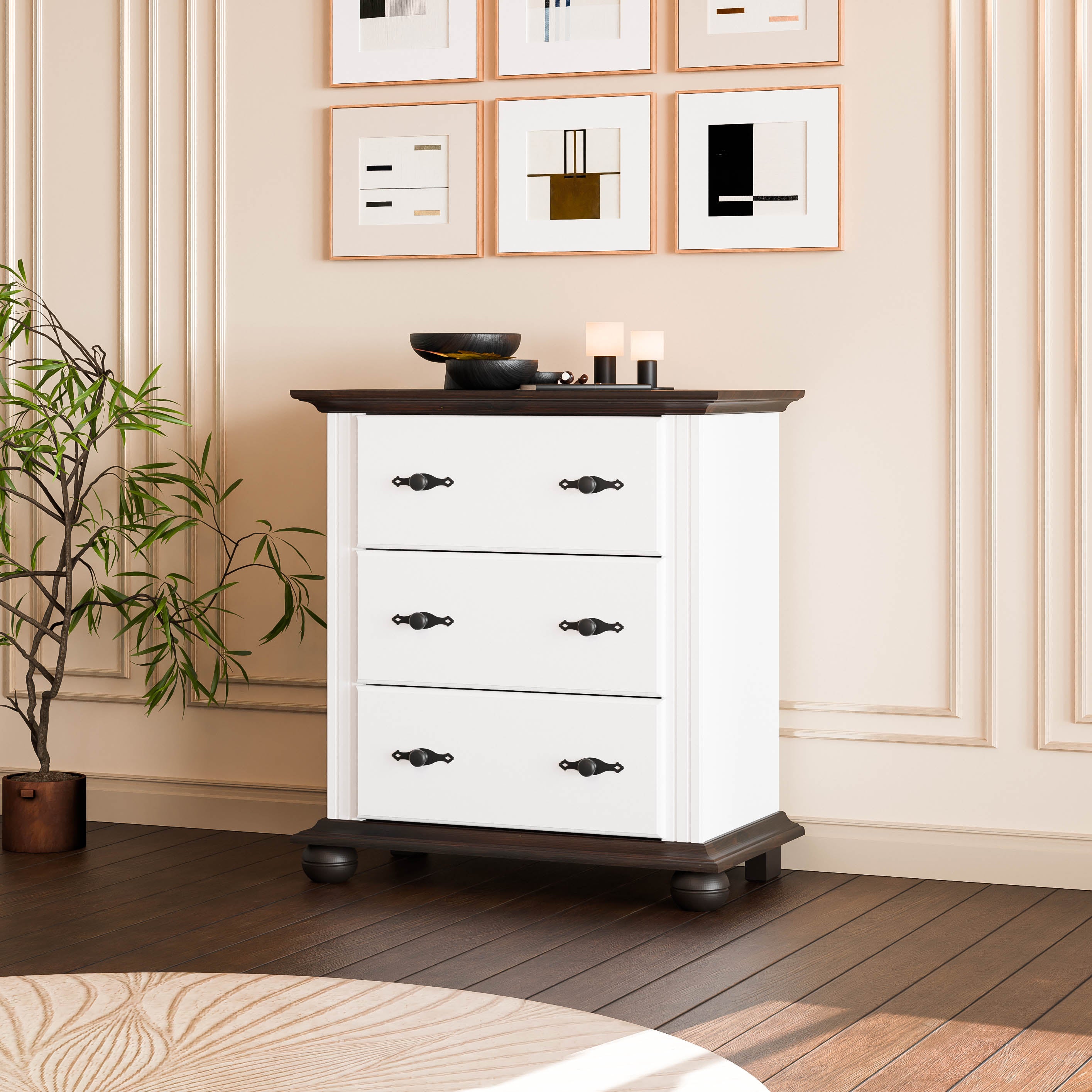 Oxford 3-Drawer Chest of Drawers