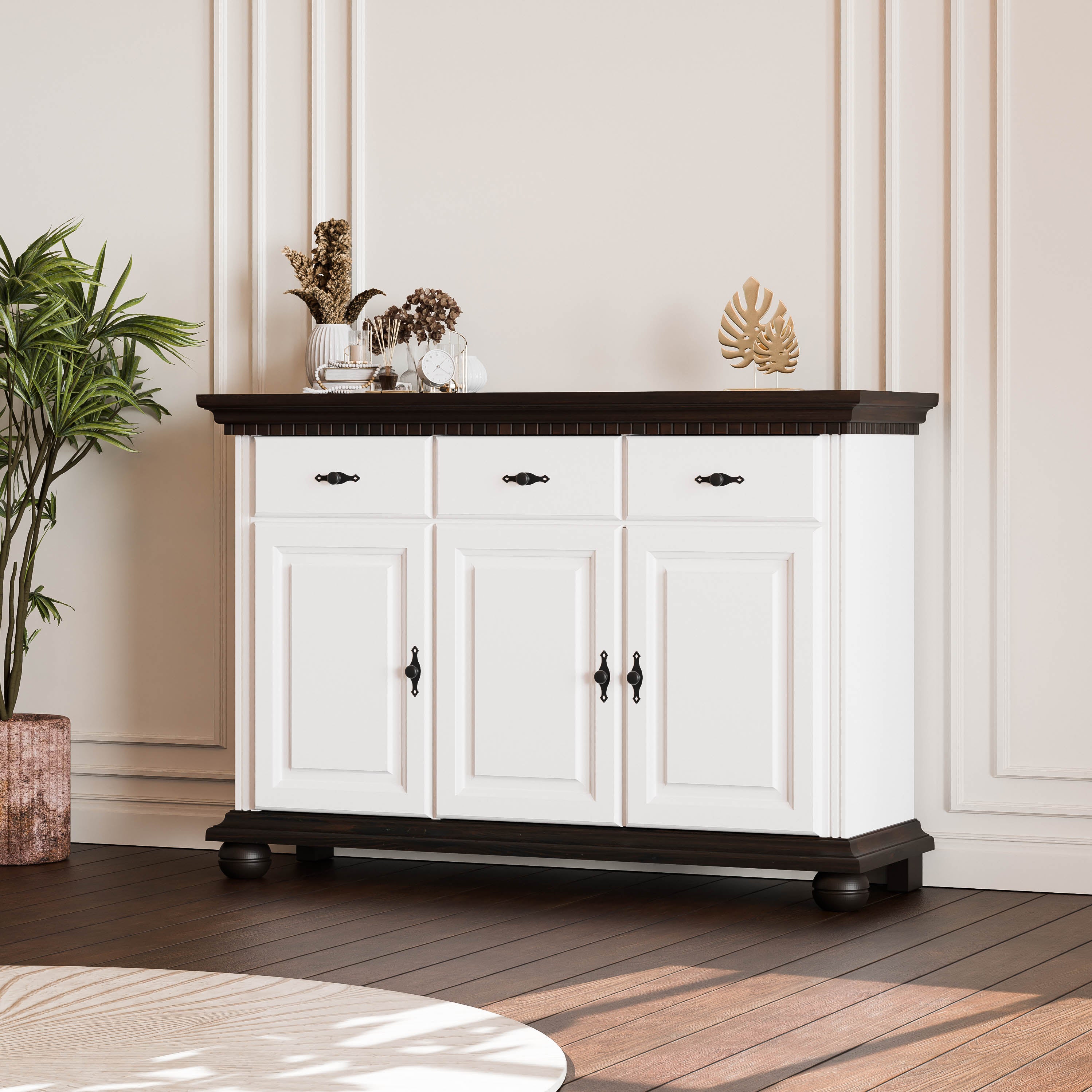 London Sideboard 3-Door & 3-Drawer