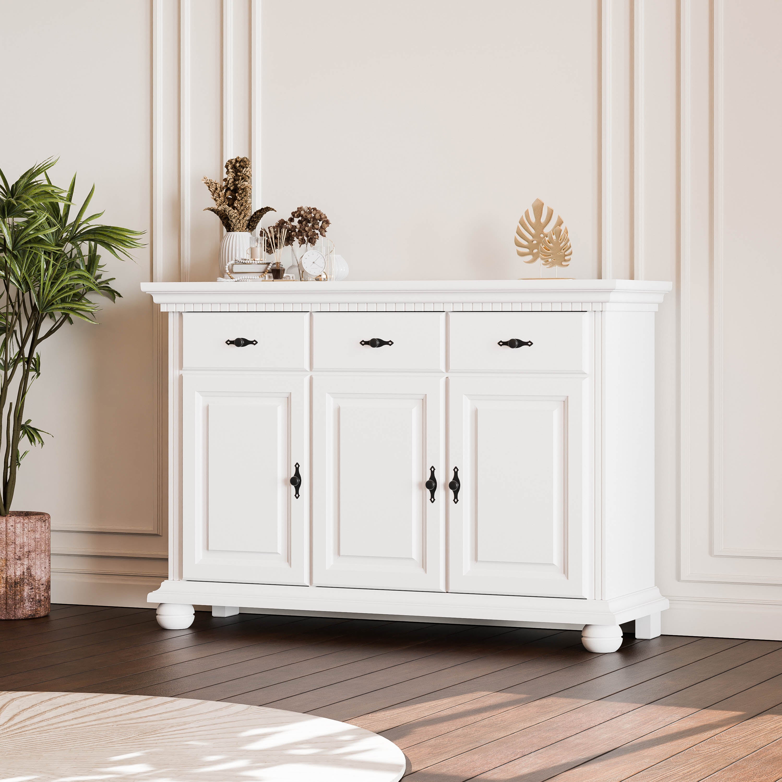 London Sideboard 3-Door & 3-Drawer