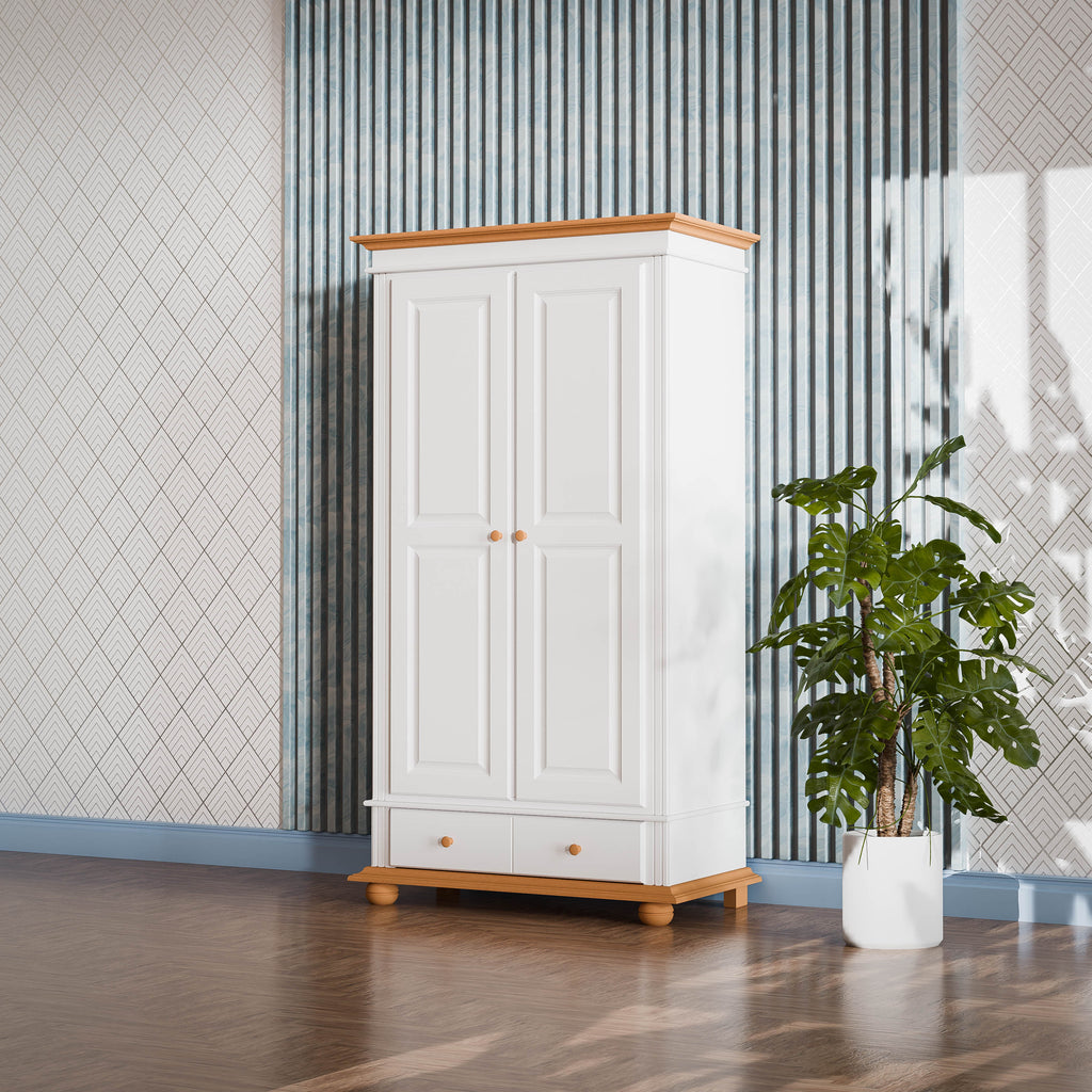 Oxford 2-Door Wardrobe with Drawers