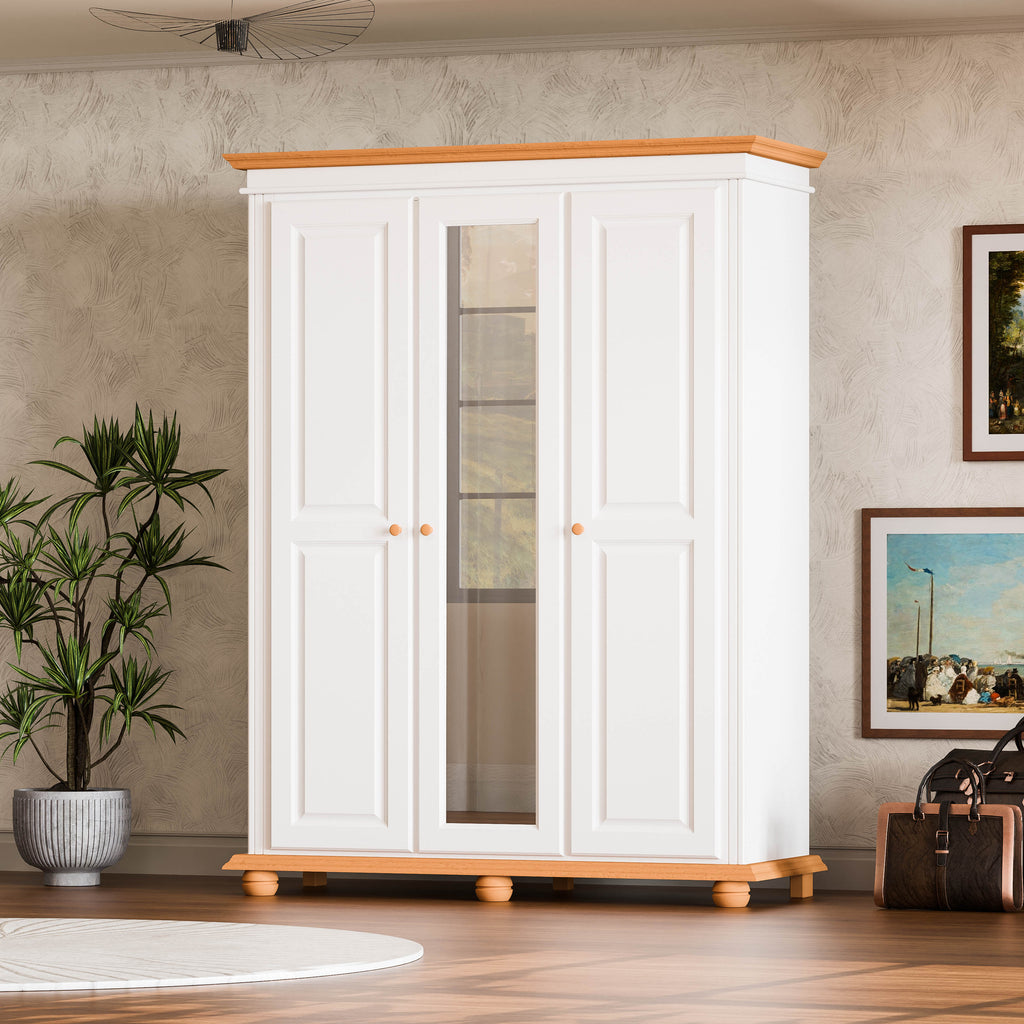 Oxford 3-Door Wardrobe