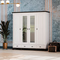 Oxford 4-Door Wardrobe with Drawers