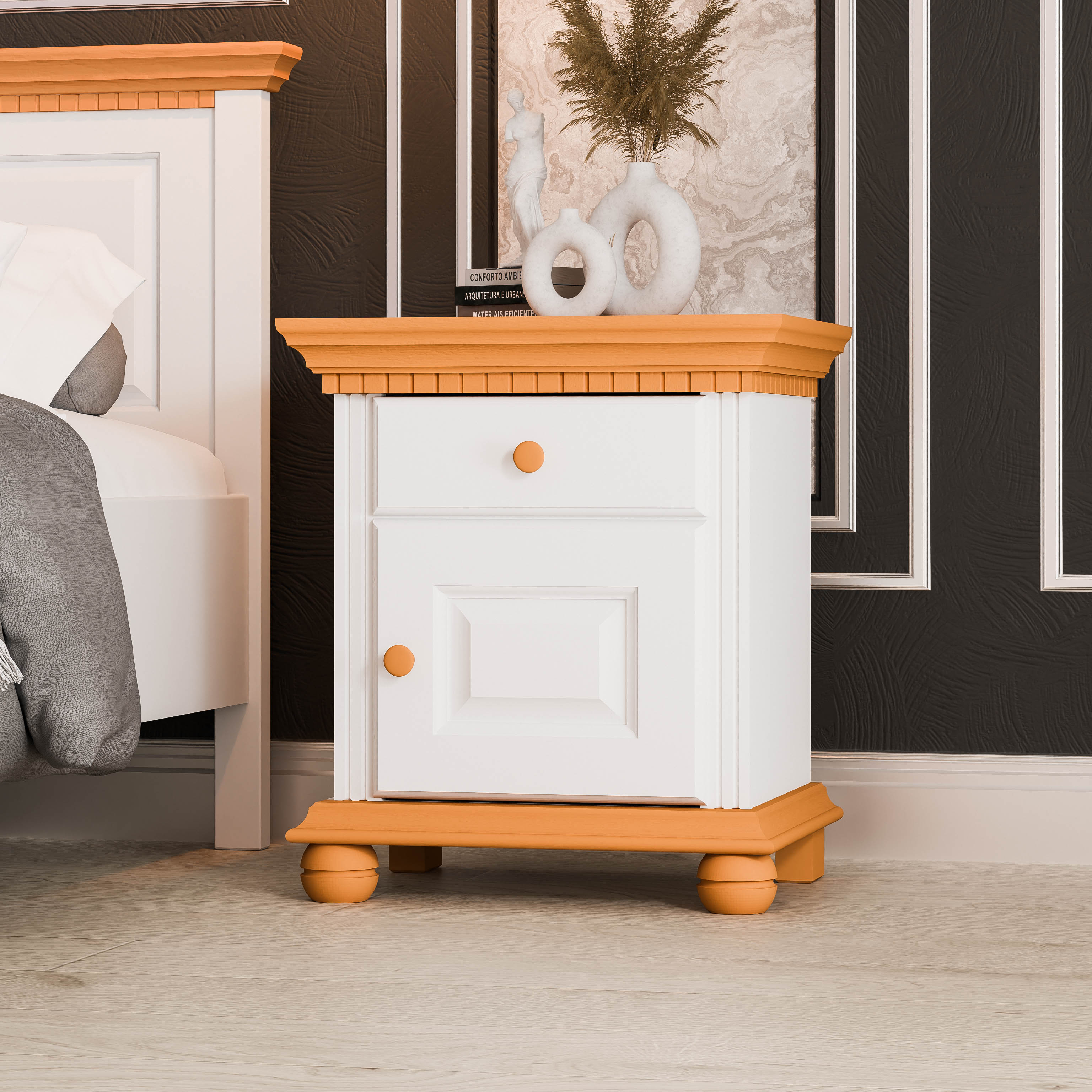 London Bedside Cabinet