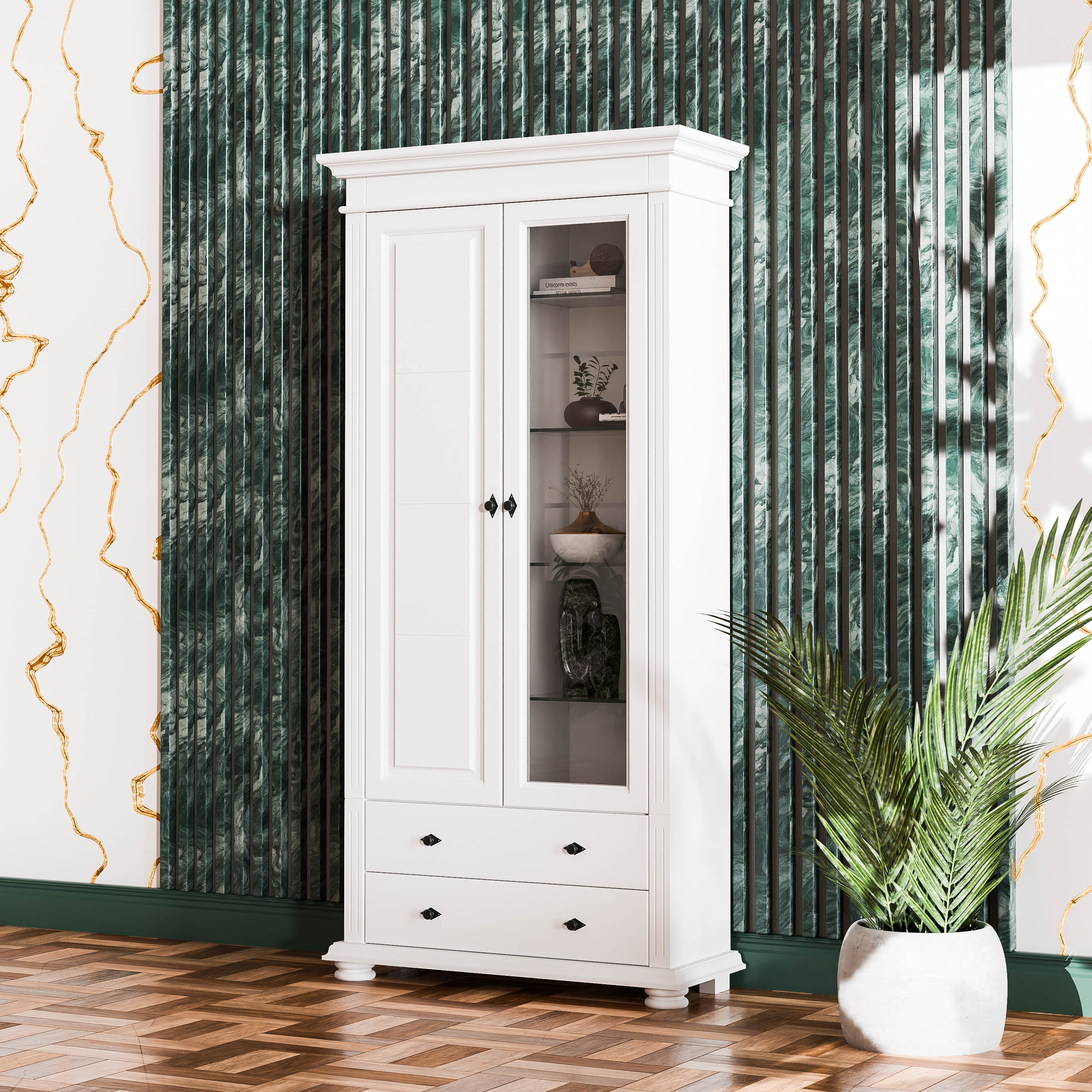 Canterbury Display Cabinet 29080