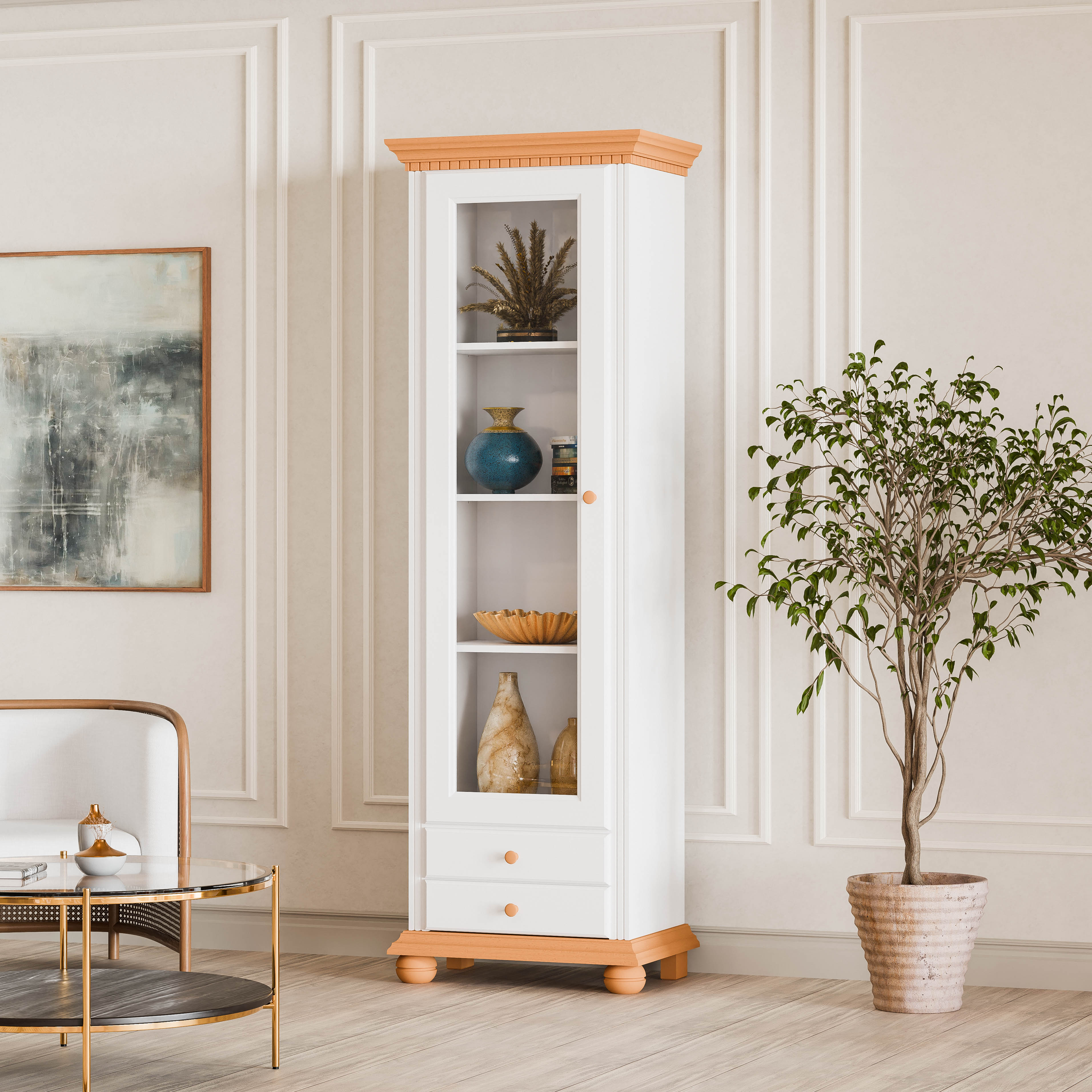 London 1-Door Display Unit