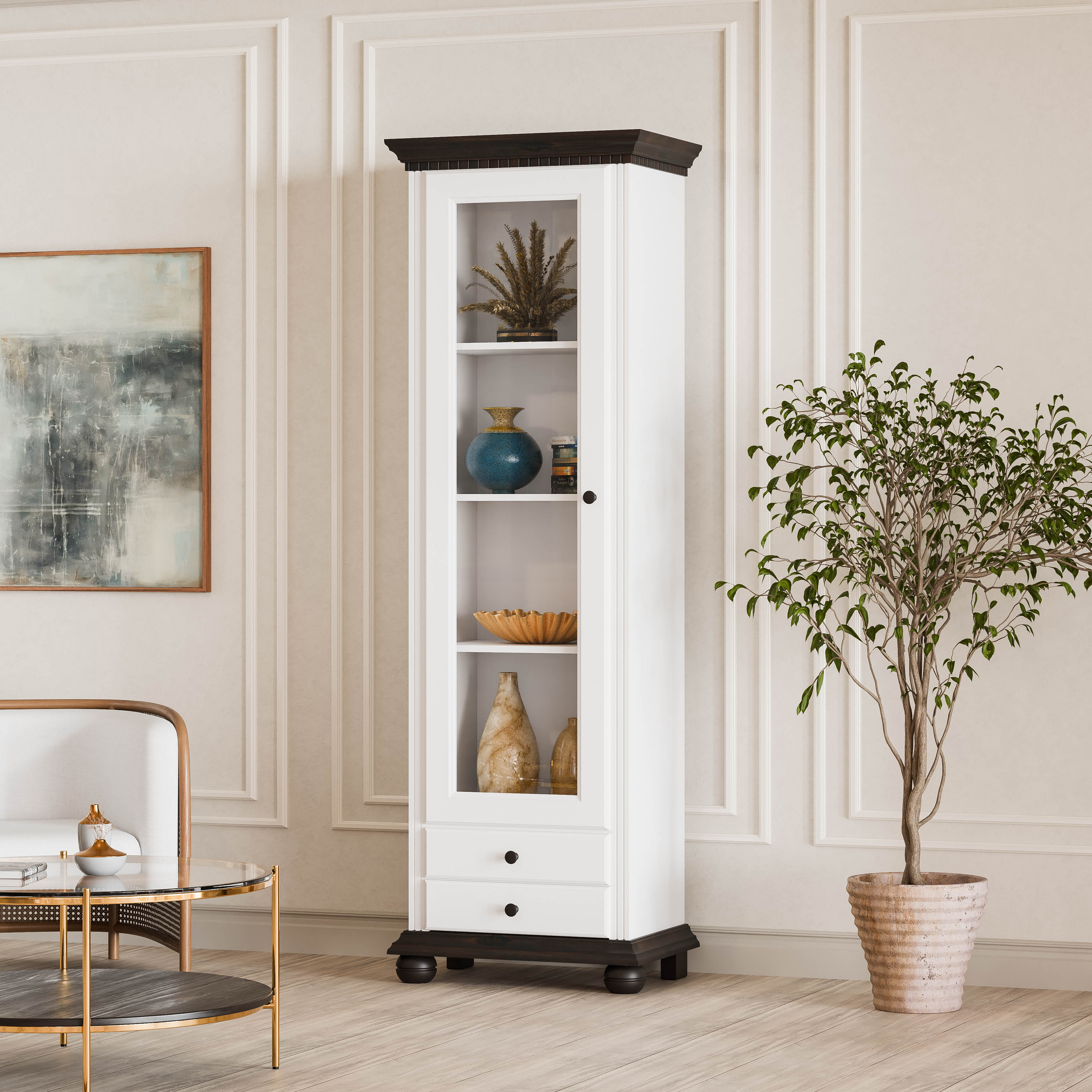 London 1-Door Display Unit