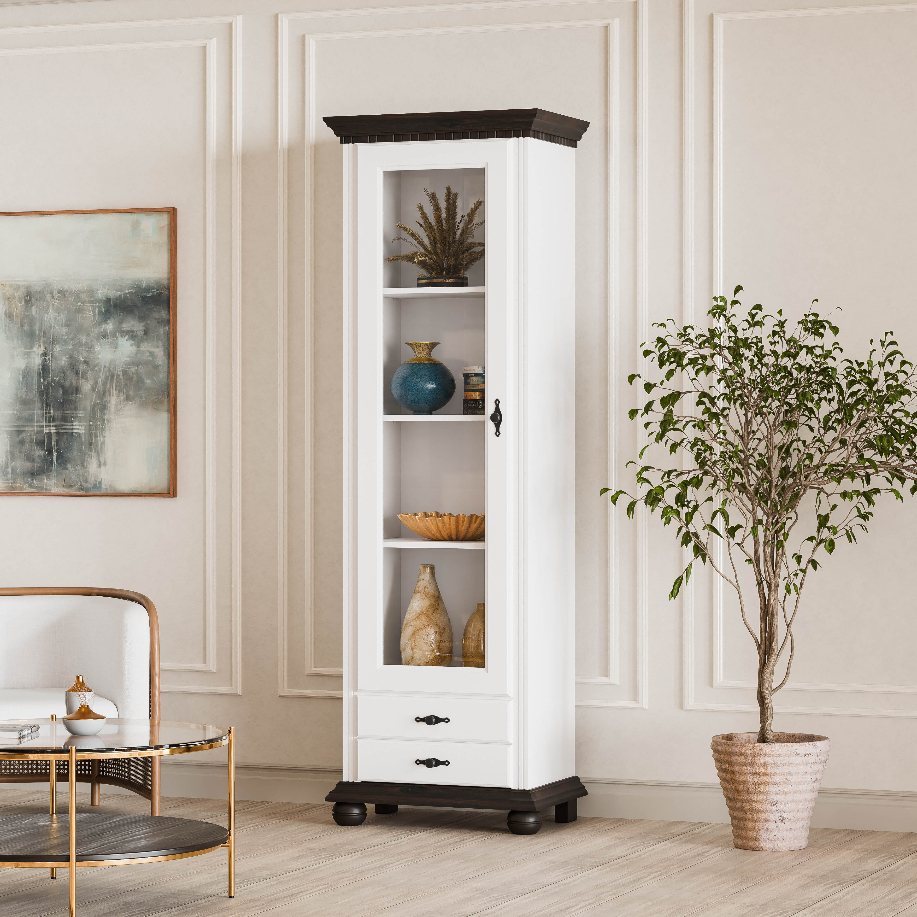 London 1-Door Display Unit