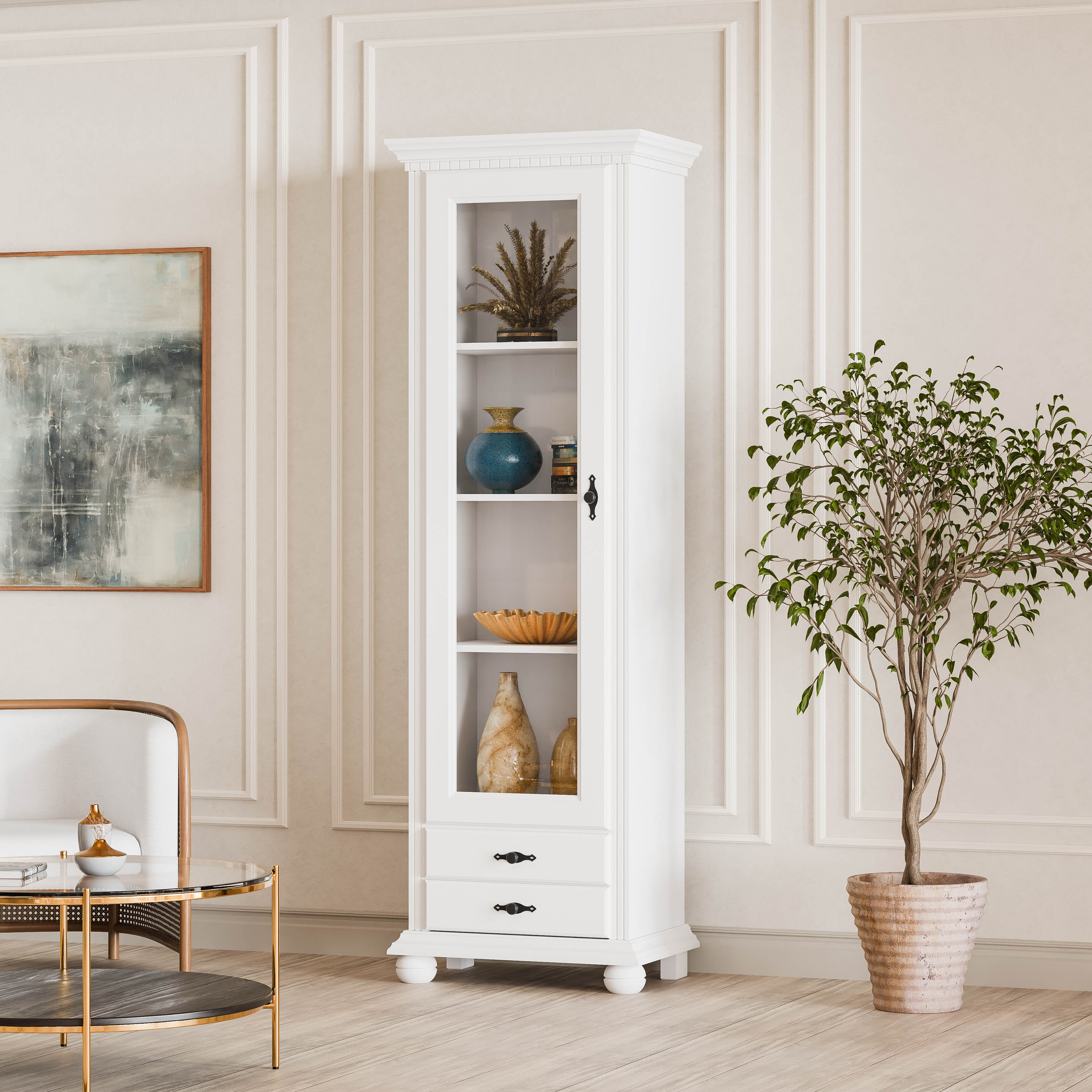 London 1-Door Display Unit