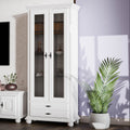 London Shelving Unit with Glass Doors